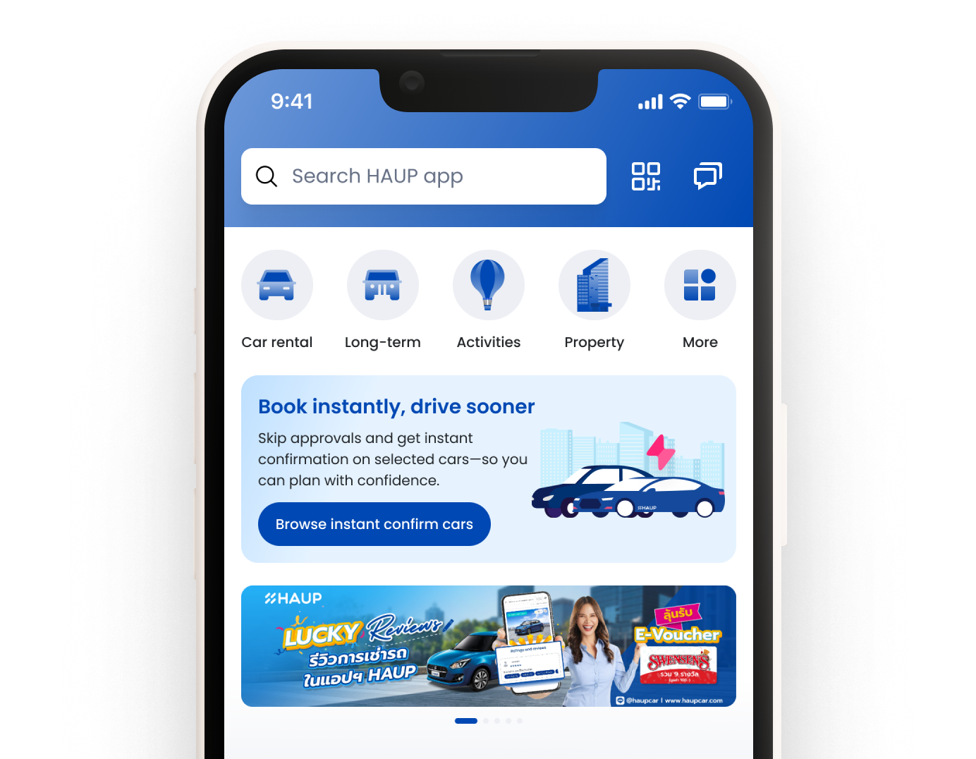 HAUP app